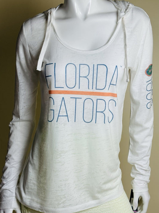 LeverWear Women's Florida Gator Logo Hooded Sweatshirt Sz M.   (B.032)