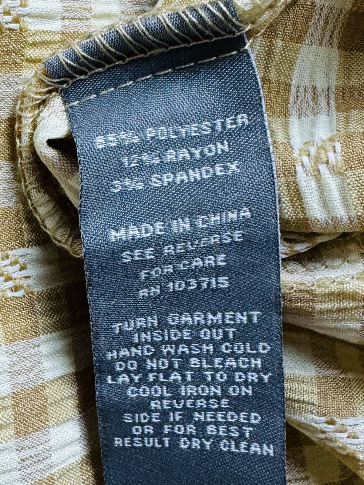 Sharagano Women's Tan Yellow Dress Size 12. (78)