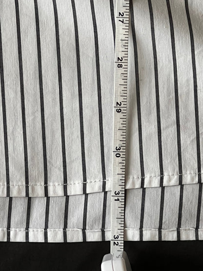 Ellen Tracy Women's Striped Sleeveless Shirt Sz M