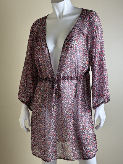 $85 Sanctuary Cover-Up Dress Swimsuit Size L   (59)