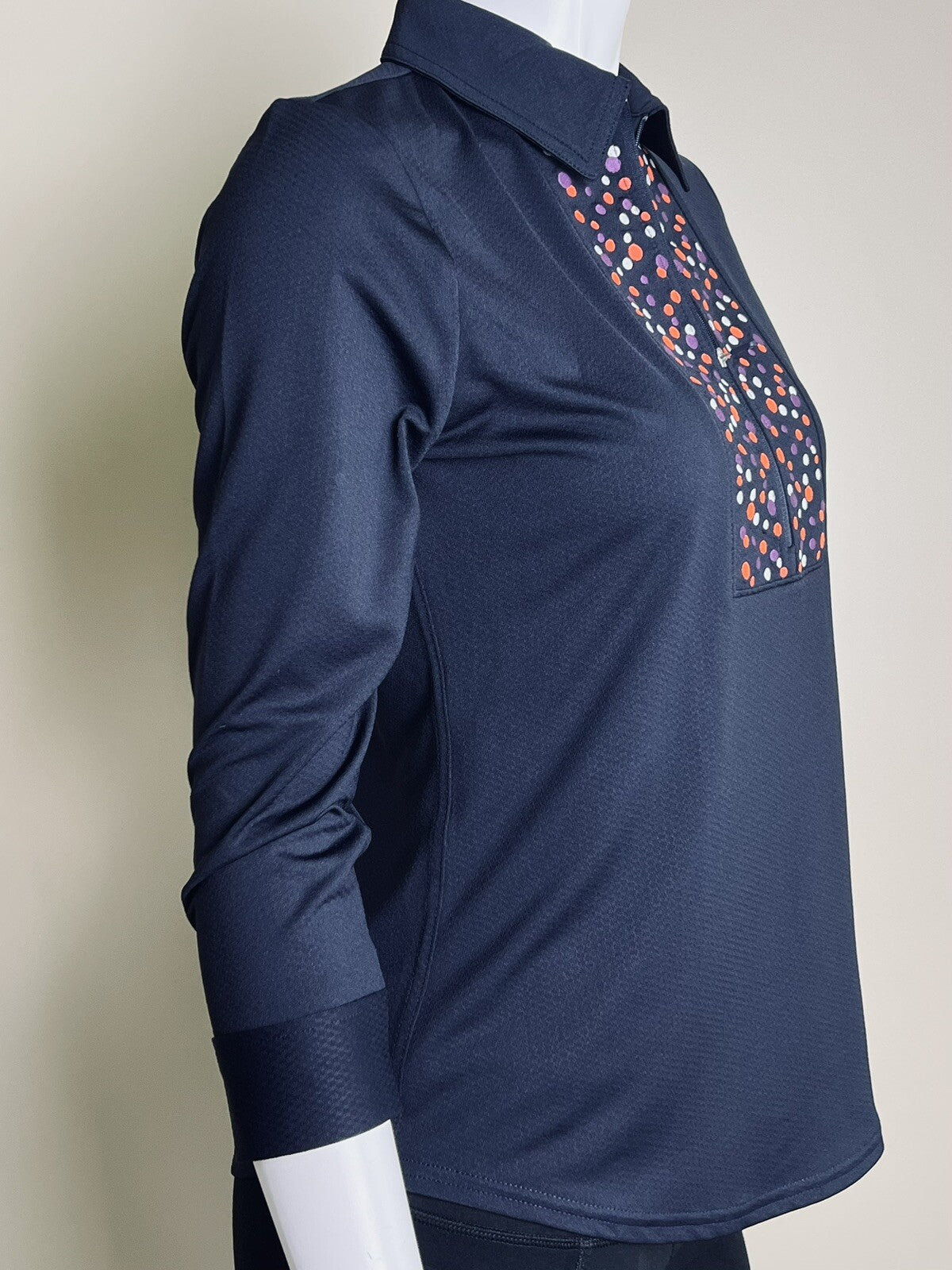 Jofit Women’s Golf Sweatshirt Black Top Size S   (B.18)