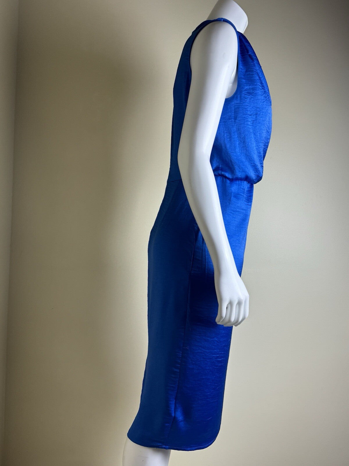 BCBG New York Women's Royal Blue Dress Sz M (B.81)