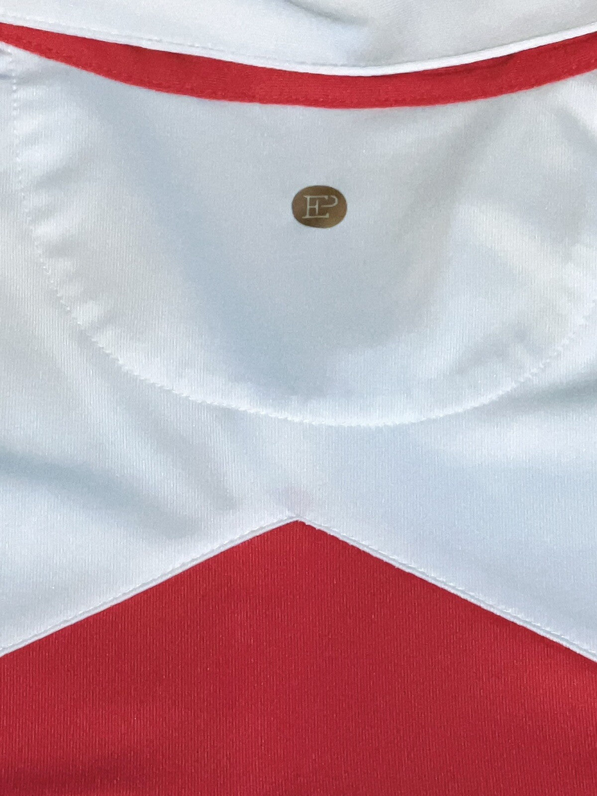 E.P New York Women's Golf White Polo Shirt Sz XL (13)