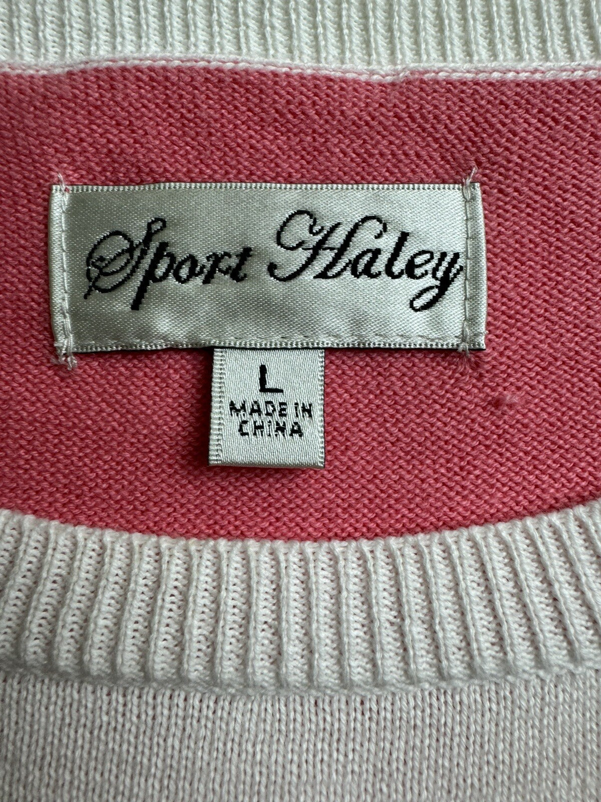 Sport Haley Women's Golf Shirt Top Sz L (B.50)