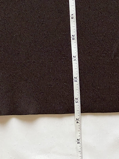 Que Per Due Women's Beads Sweater Sz L Brown Stretch