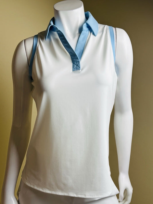 BELYN KEY Women’s Golf Shirt Sz S.    (B.170)
