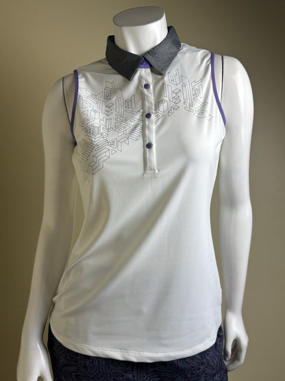 Annika Cutter and Buck Women’s Polo Shirt Size M      (B.153)