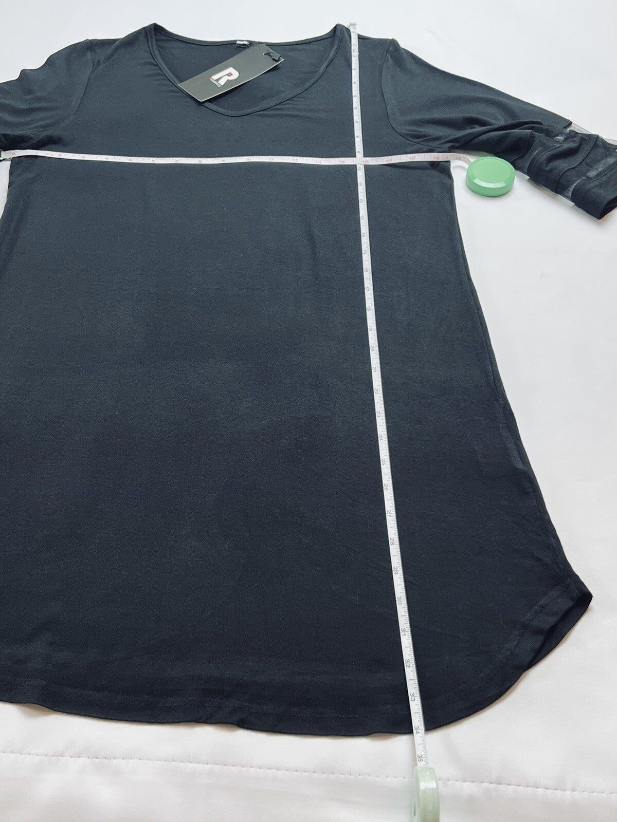 Prinstory Women’s Fleece Black Dress Sz S