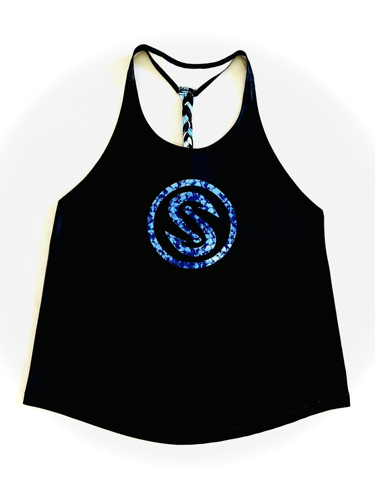 Scales Women’s Black Tank Top SZ S (B.16)