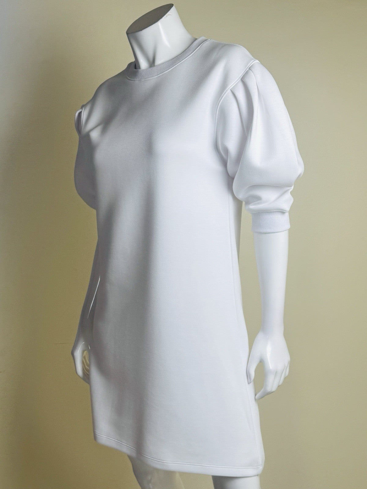 ADDISON BAY Women's White Knit Cedar Dress Sz XS.      (B.062)