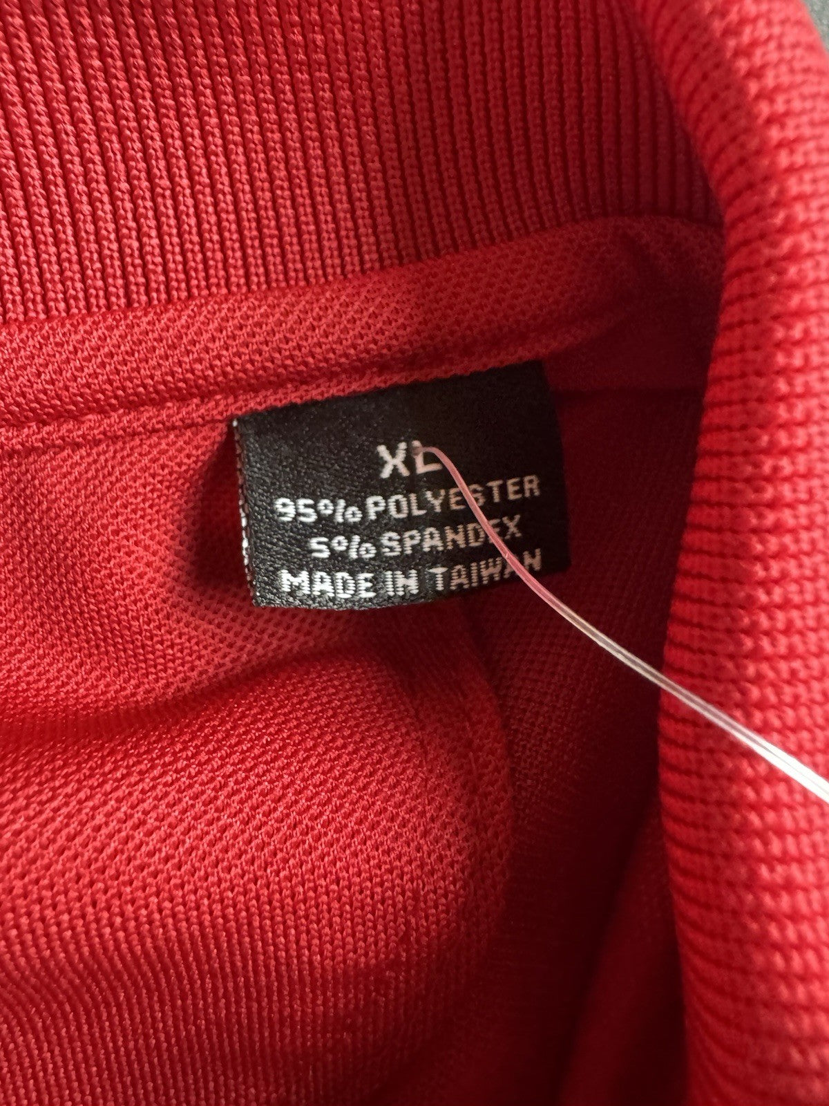 ADMIRALS COVE Women’s Golf shirt Red Sz XL.  (B.159)