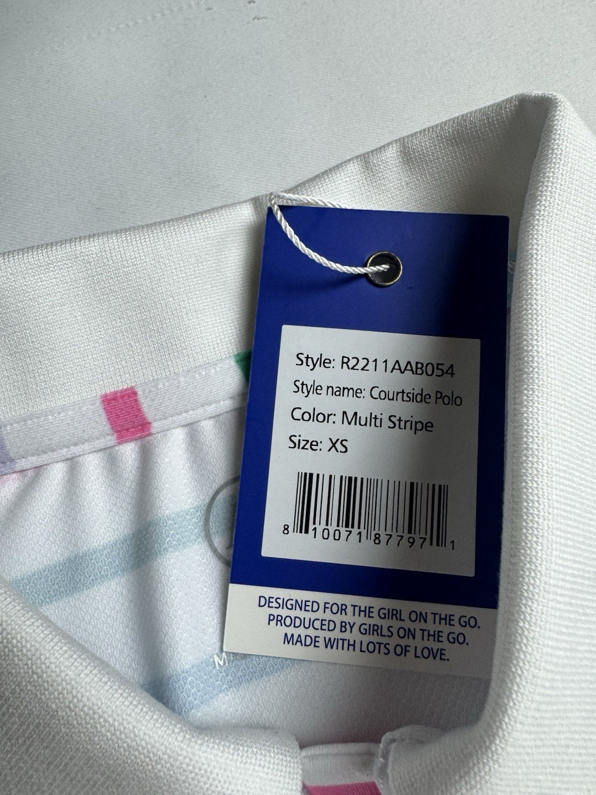 ADMIRALS COVE Women’s Golf shirt Sz XS (B.164)