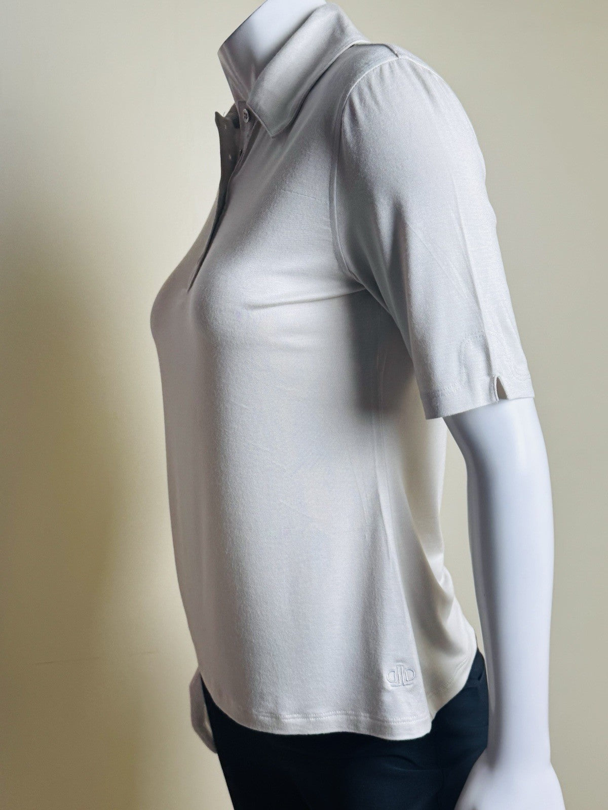 Lizzie Driver Golf Shirt Size S.   (B.181)
