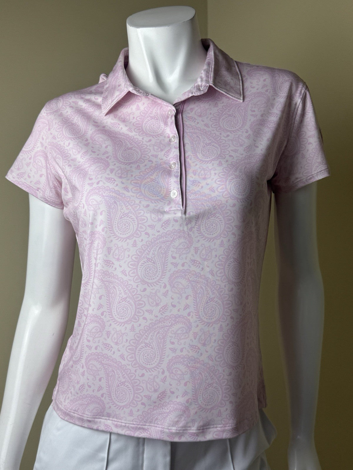 $78 7Diamonds Women’s Golf Shirt Size S     (B.161)