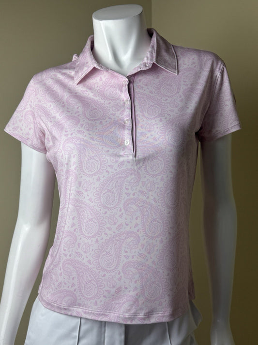 $78 7Diamonds Women’s Golf Shirt Size S     (B.161)