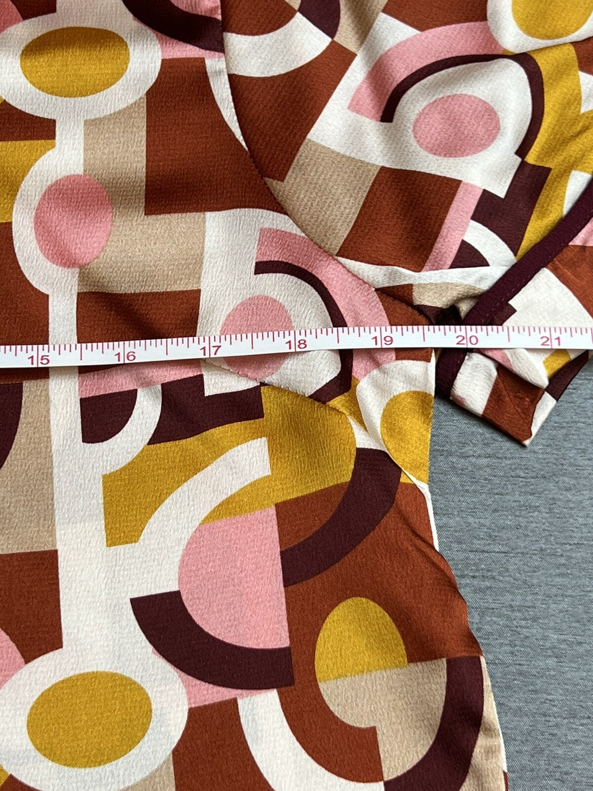 Faith and Joy Women’s Shirt Short Sleeve Multicolor Sz M