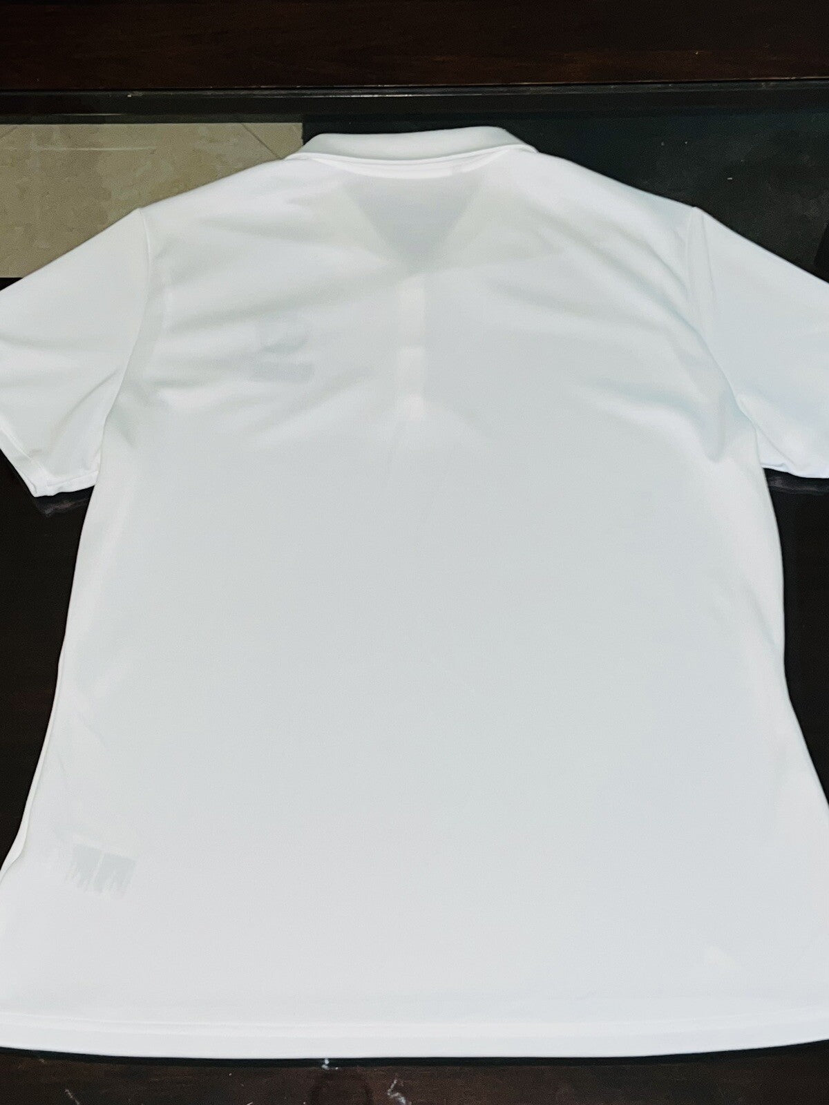 ADIDAS GOLF Women's Golf Polo Shirt White Sz L             (13)