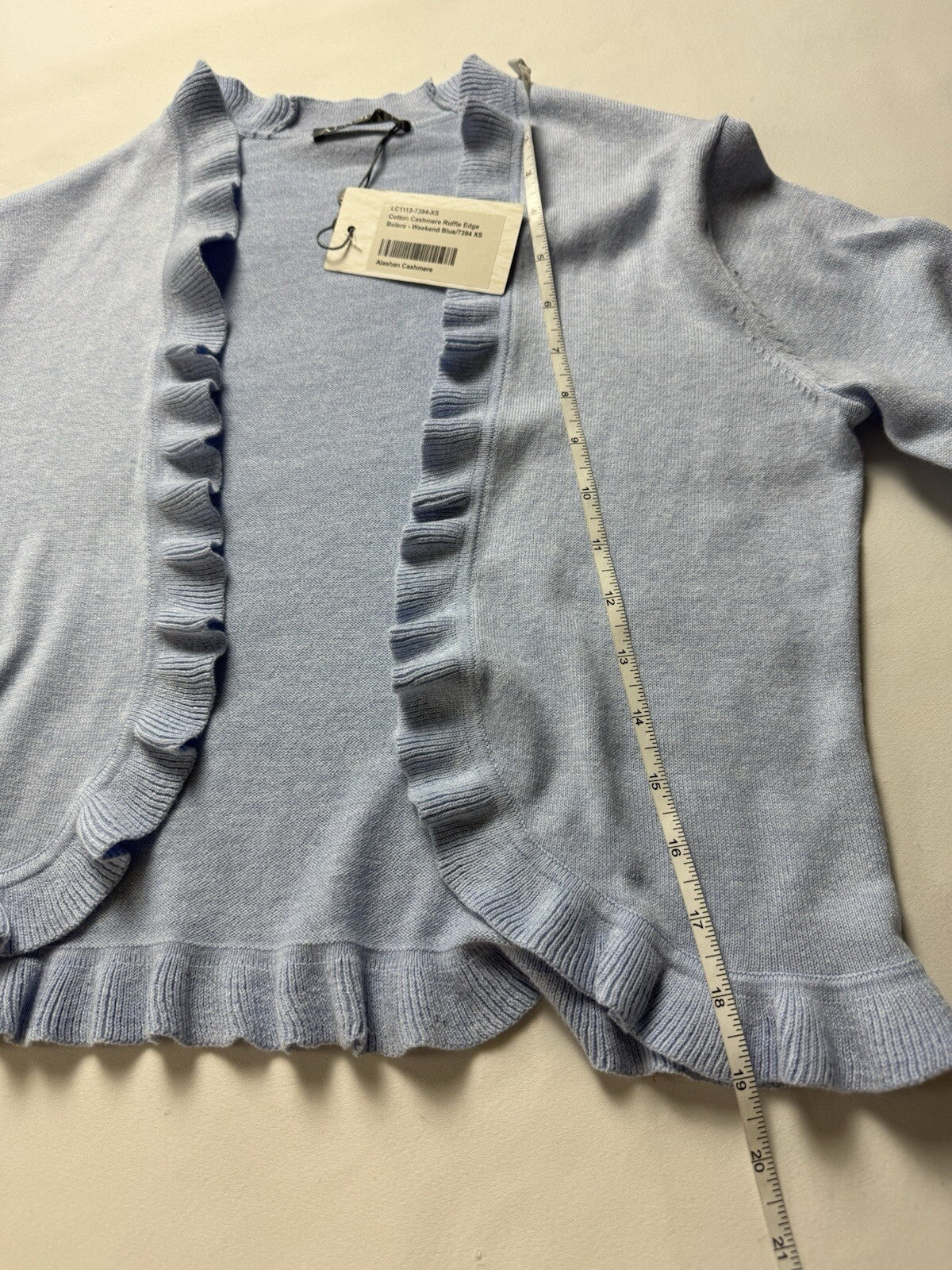 Alashan Cashmere Women’s Blue Cardigan Size XS   (B.109)