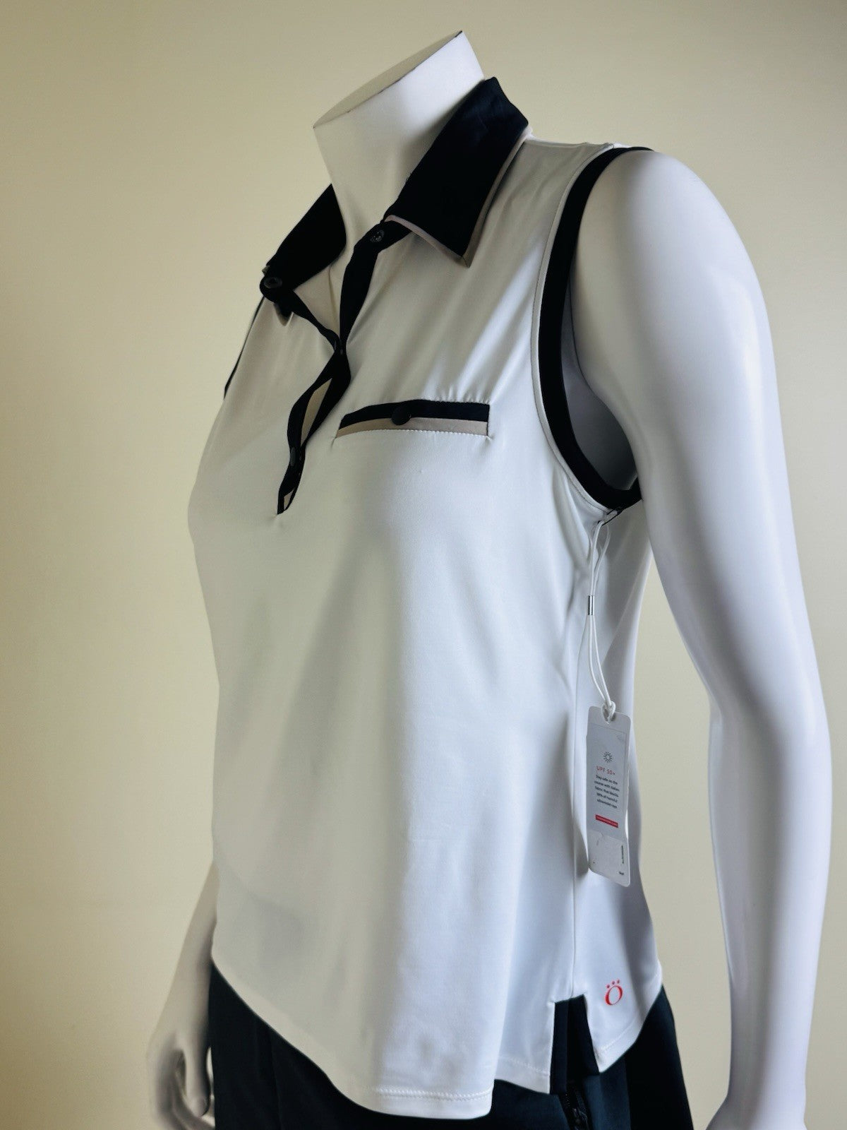 KINONA Women’s Sleeveless Golf Shirt Sz S   (B.158)