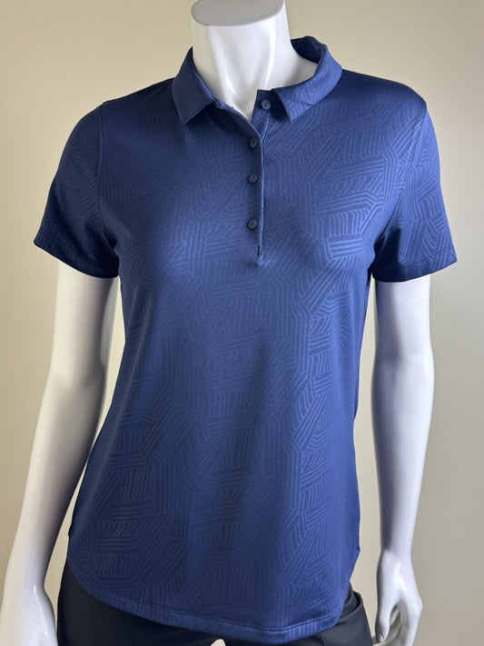 Under Armour Women's Golf Tennis Shirt Stretch Sz M. (B.135)