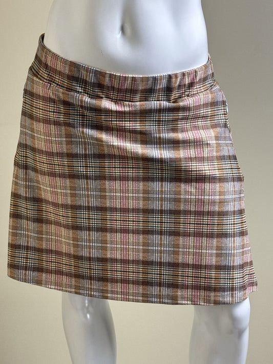 Smith & Quinn Women’s Golf Skort Skirt Plaid Sz L. . (B.121)