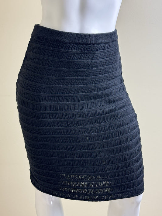 Vivienne Tam Women’s Black Knit Skirt Sz Pp.  (B.155)