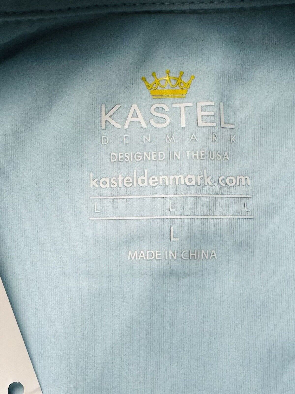 KASTEL DENMARK Women's Golf Top Shirt Sz L