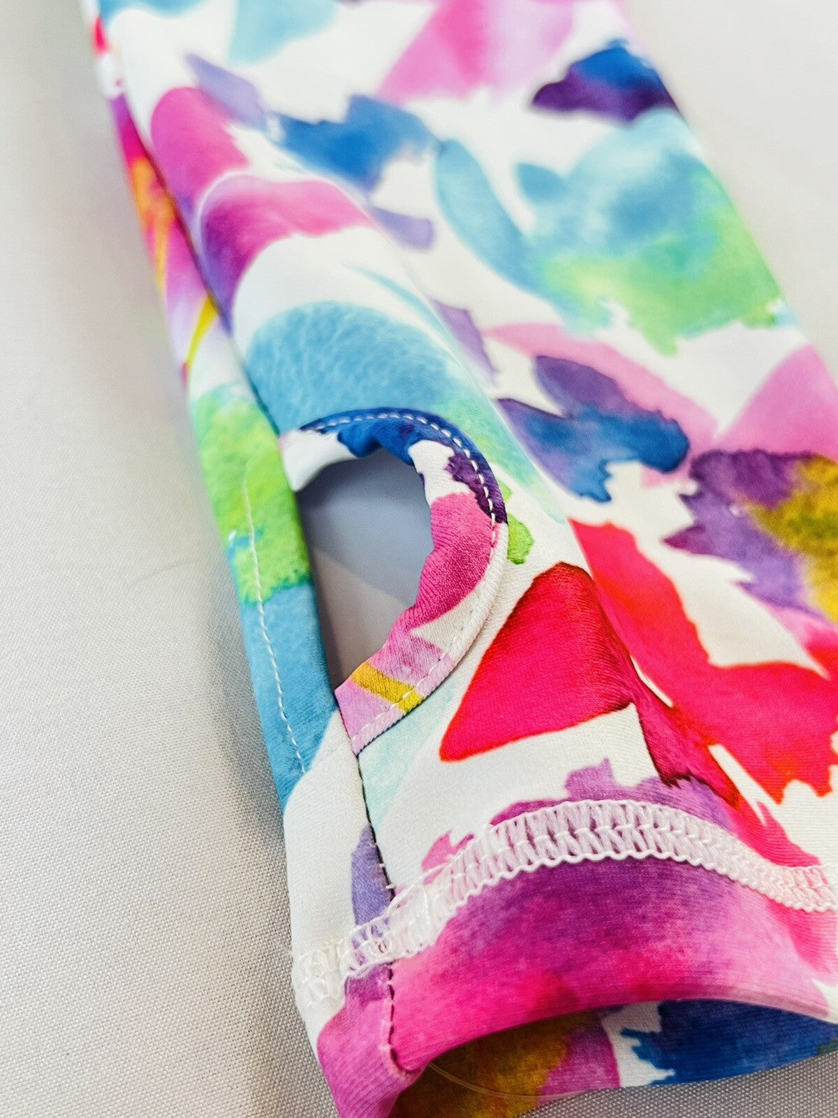 SKIE Women's Golf Long Sleeve Full Zip Sweatshirt Sz L Multicolor Floral