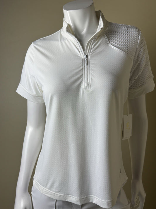 GG Blue Women's Golf Polo Shirt Sz M.     (B.162)