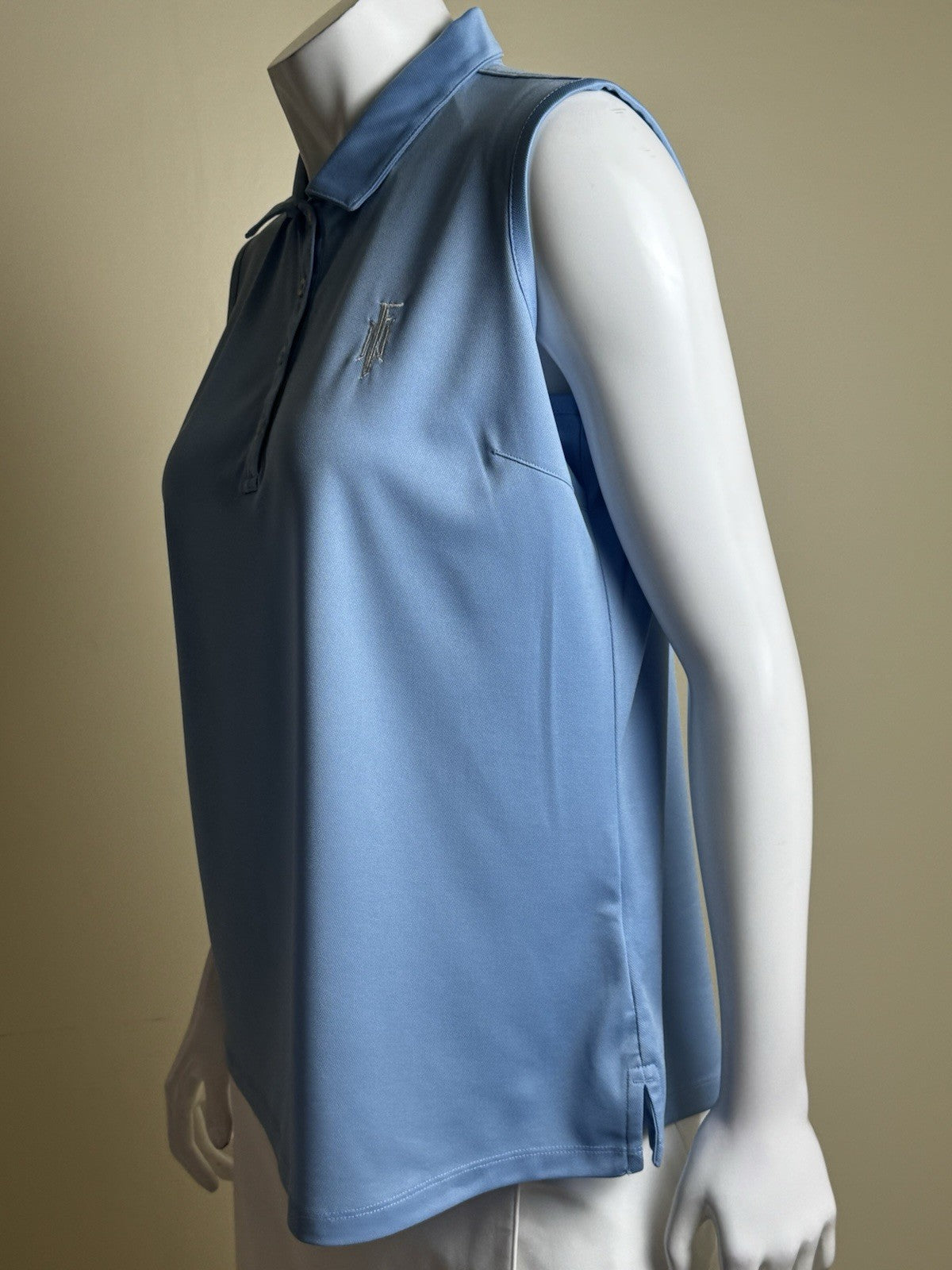 $49 Bermuda Sands Women's Golf Polo Shirt Sz L     (B.180)