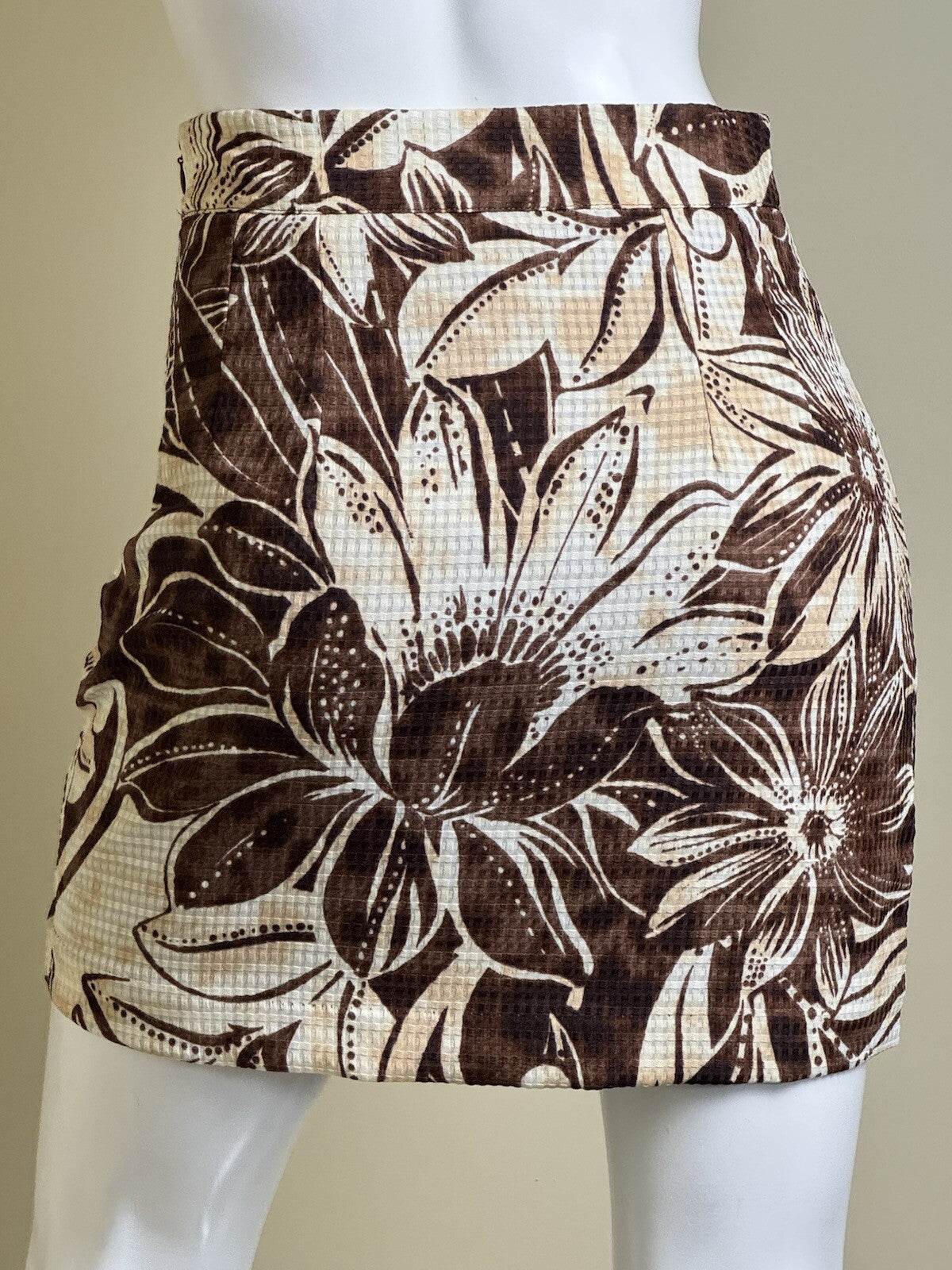 Sam Edelman Womens Mini Floral Skirt Size S (B.139)