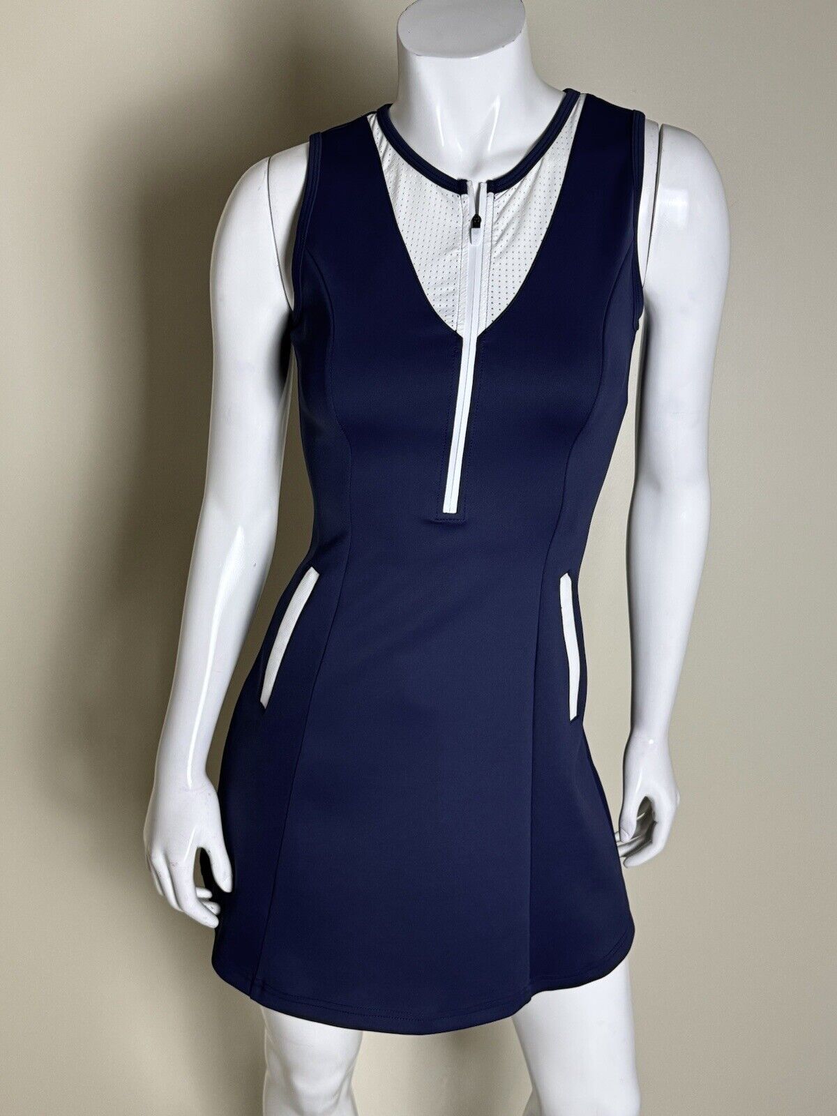 Calliope Sports Dress Women’s SZ L Navy Golf Tennis