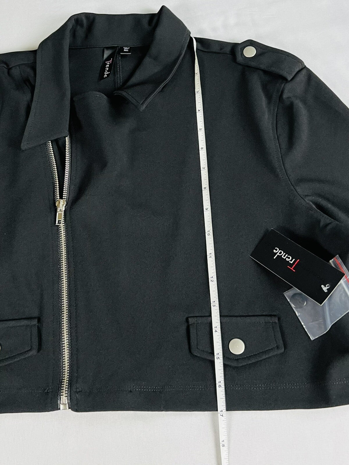 Trende Women's Long Sleeve Black Jacket/Blazer Size XL