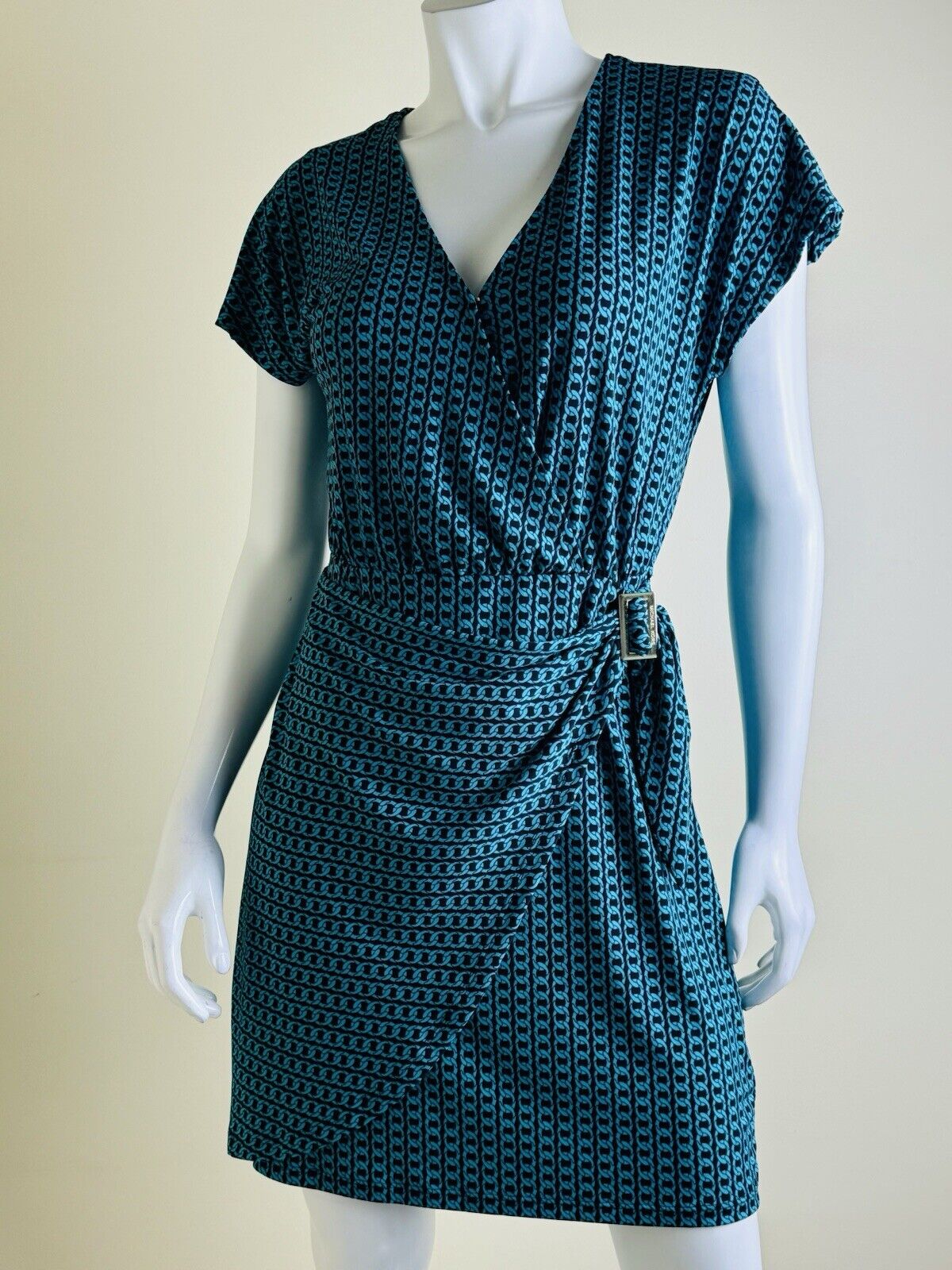 $125 Michael Kors Women's Faux Wrap Dress Size S.  (B.60)