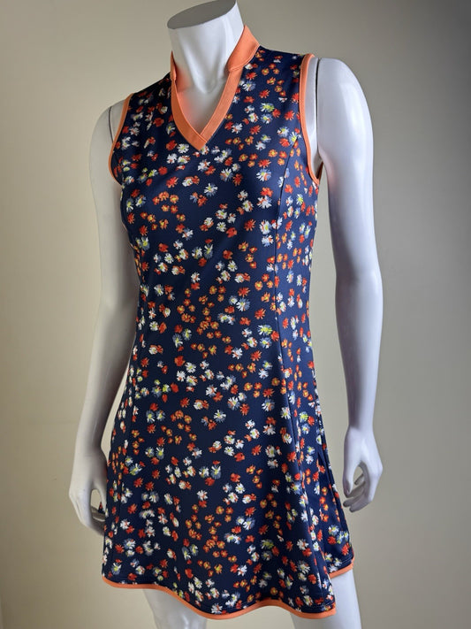 $104 Callaway Women’s Polo Dress Floral Sz XL (B.172)