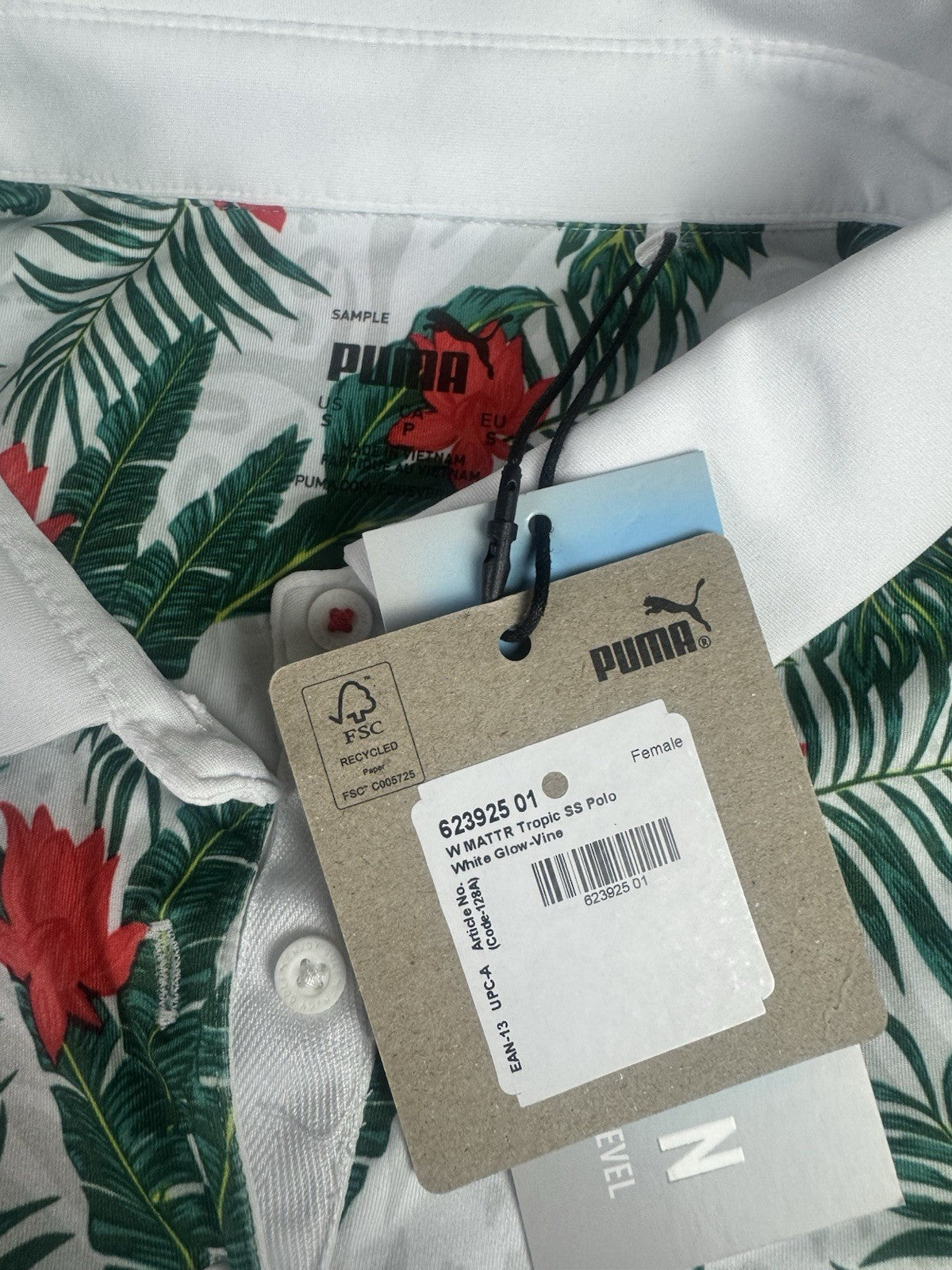 Puma Women’s Golf Shirt Sz S.   (B.184/4)