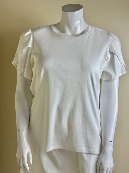 $59 Anne Klein Women’s Blouse White Size XL.     (B.184)