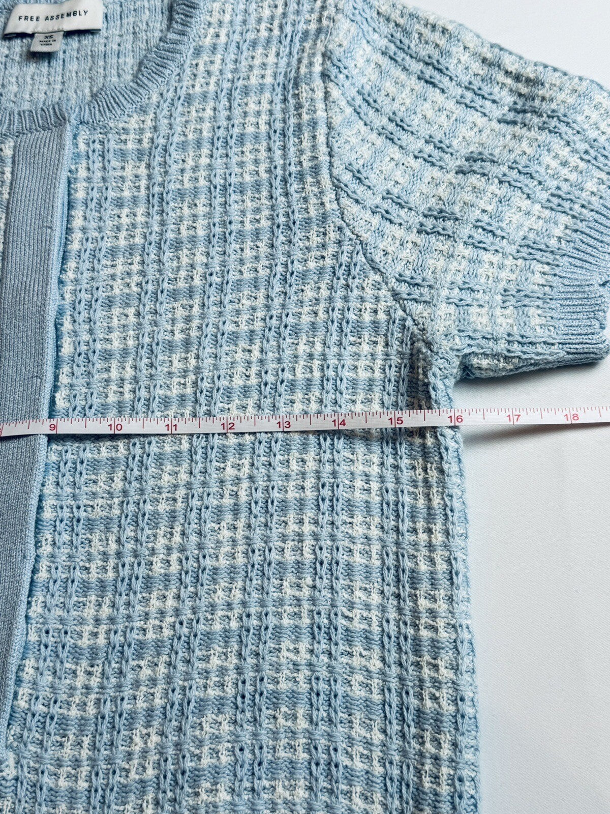 Free Assembly Women’s Knit Blue Dress Sz XS (65)