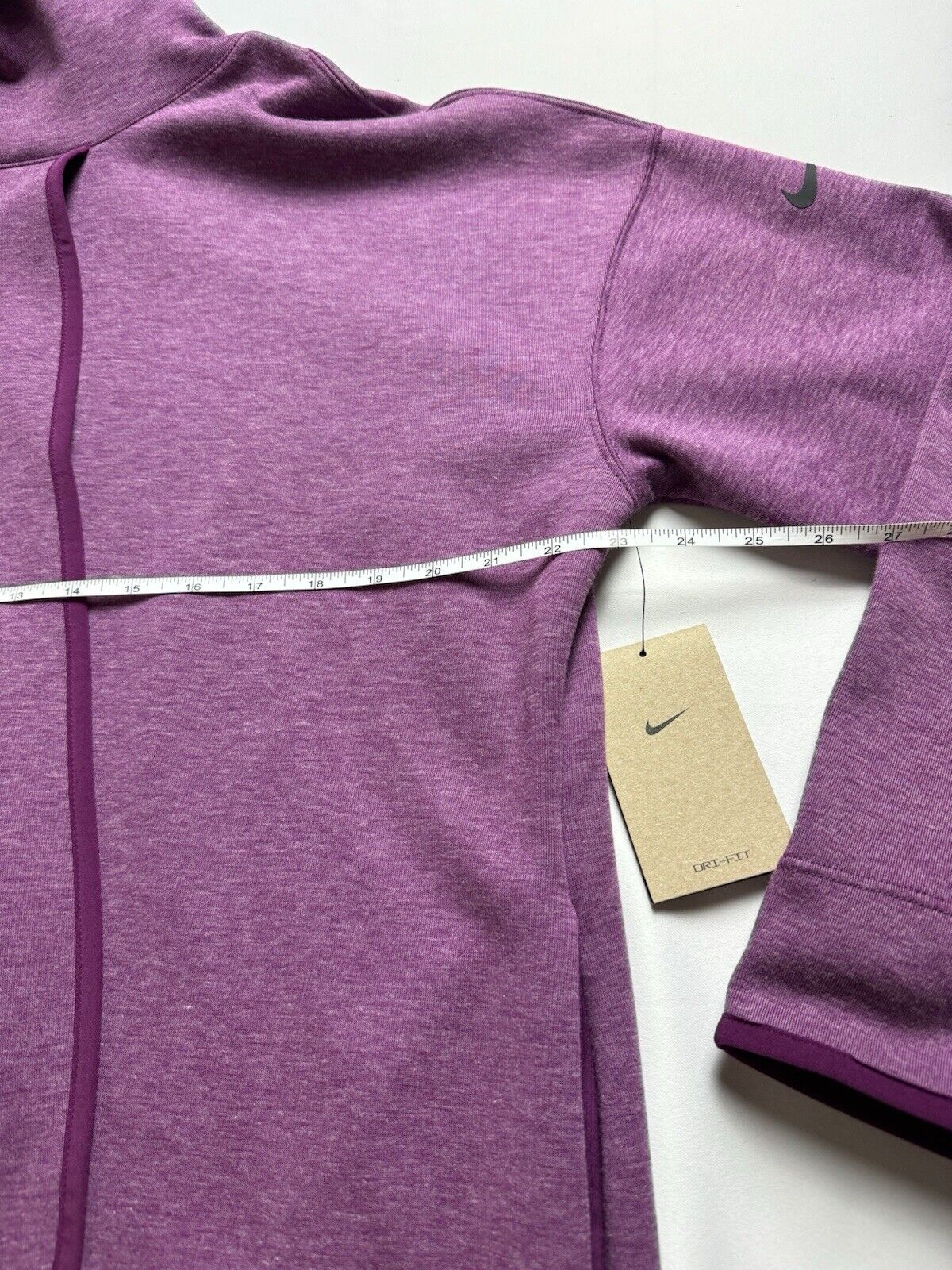 $85 Nike Dri-Fit Women’s Turtle Neck Sweater Open Front Sz L