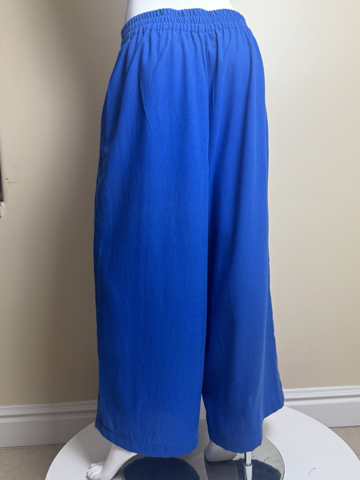 $89 Adrianna Papell Women's Embroidered Trousers Pants Sz L.      (B.182)