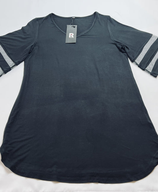 Prinstory Women’s Fleece Black Dress Sz S