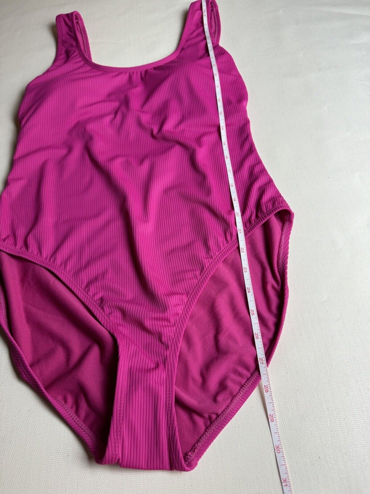 CATALINA Fuchsia One Pc Bathing Suit  Sz L. (55)