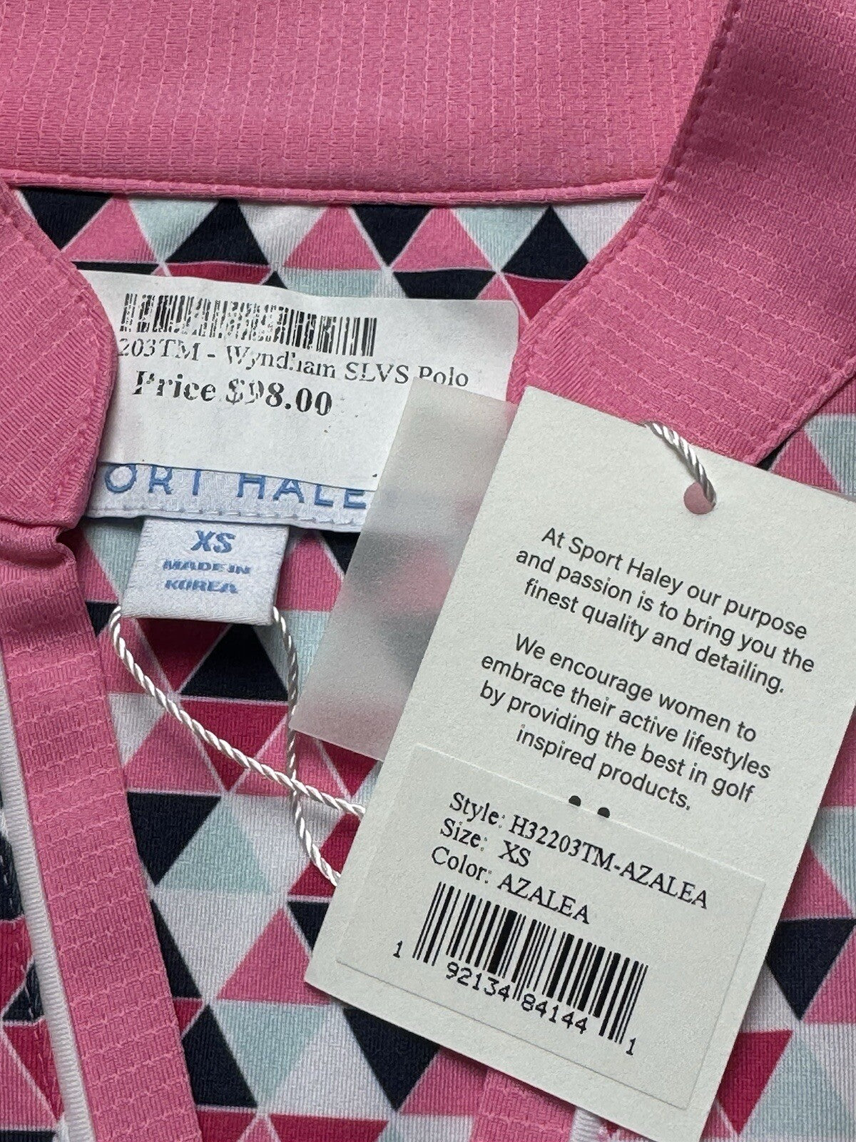 Sport Haley Women's Top Golf Shirt Sz XS.  (B.84)