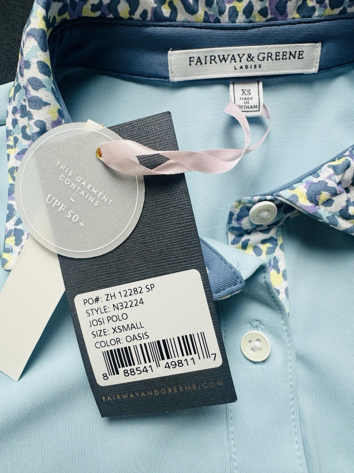 Fairway & Greene Women's Golf Polo Shirt Sz XS.    (B.157)