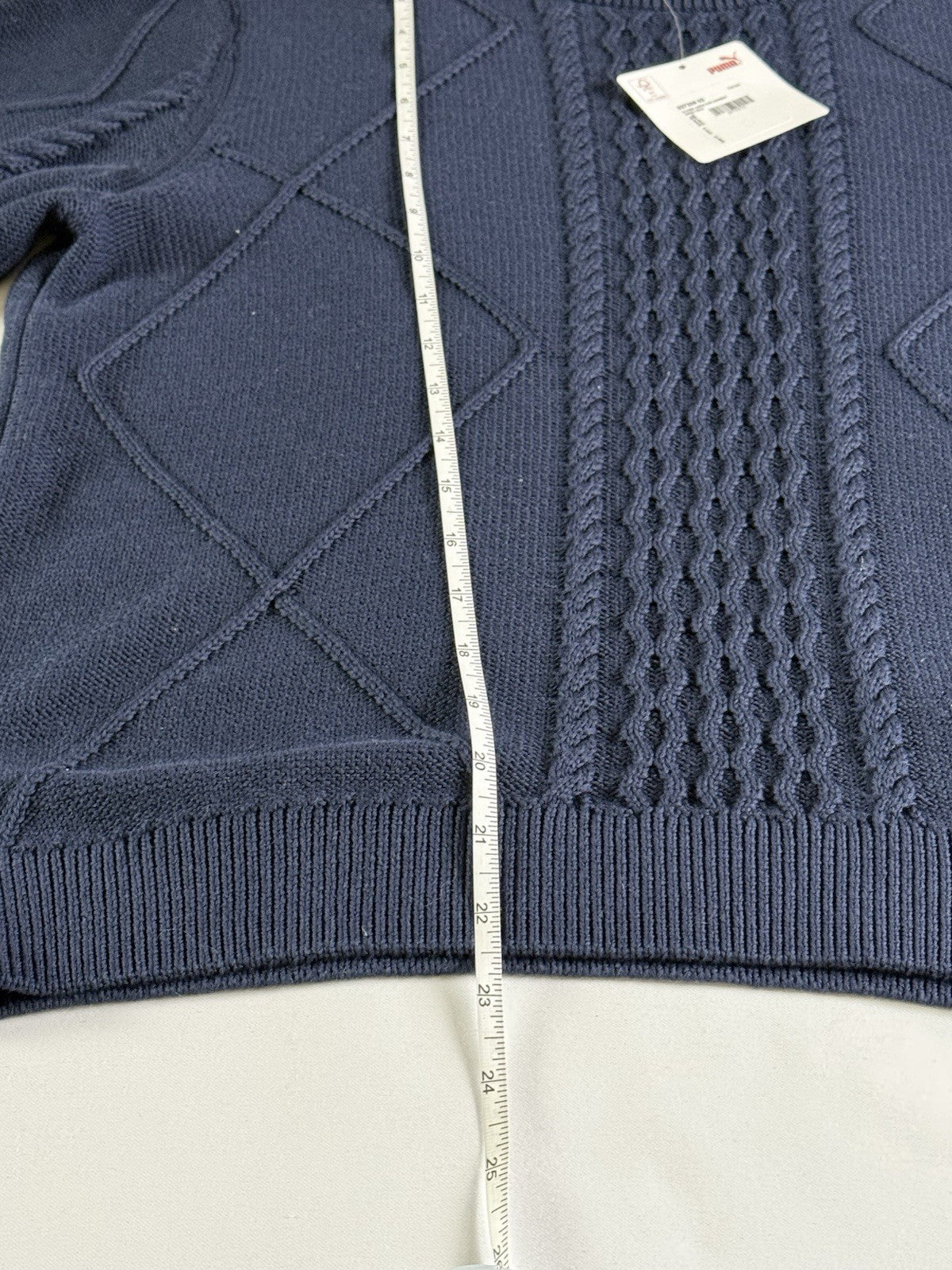PUMA Women’s Knit Sweater Green Sz S (B.194/1)