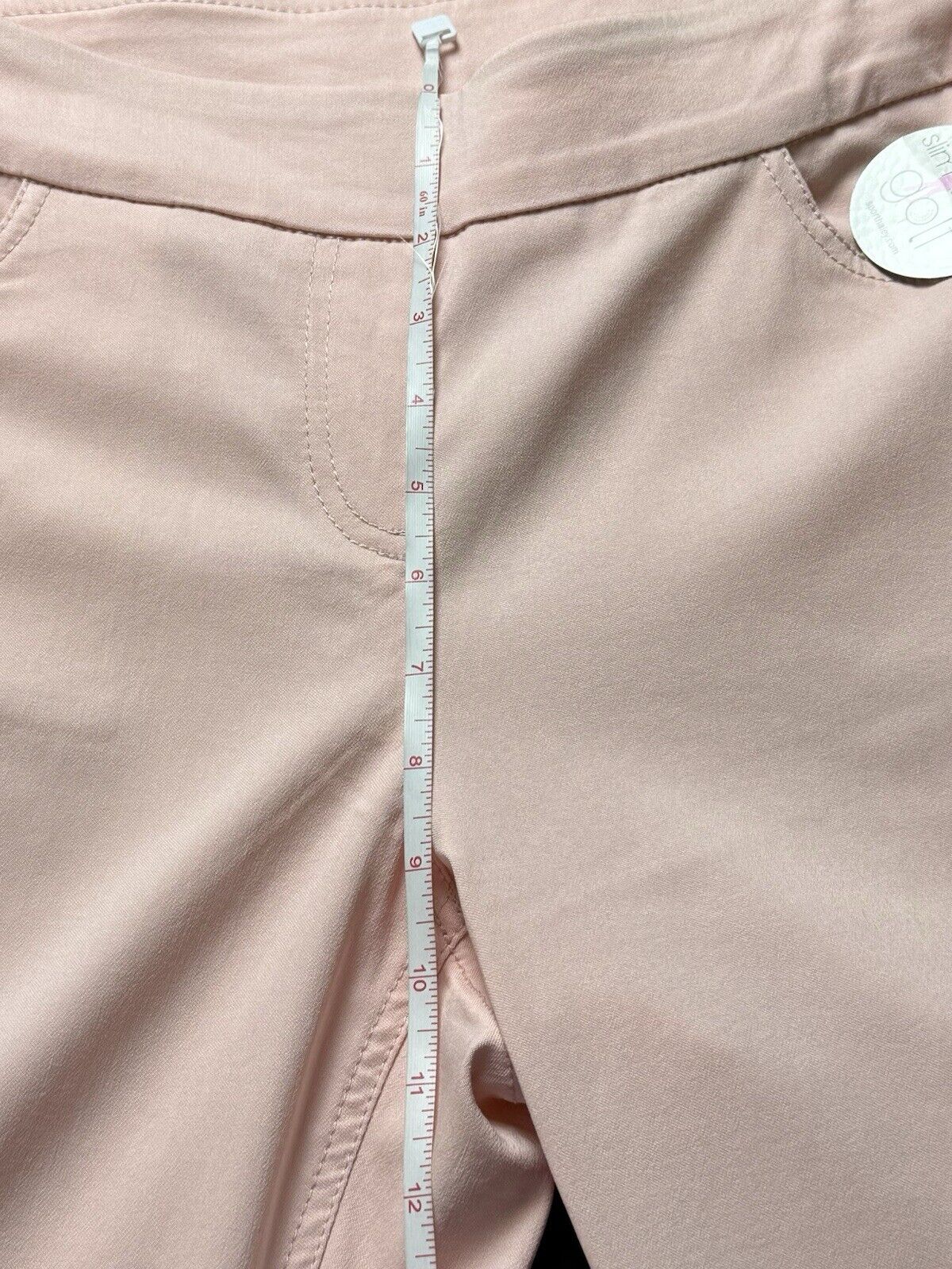 Slim Sation Women’s Golf Pull on Pants Size 8 Stretch. (B.84)