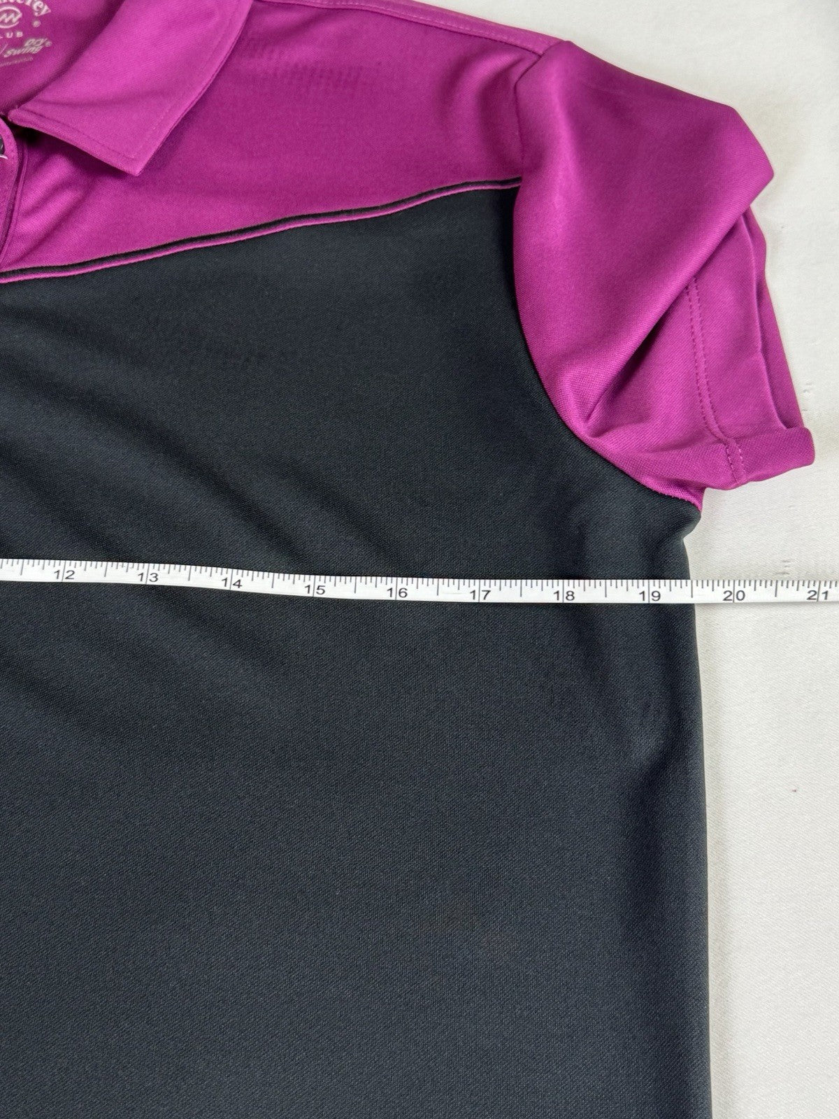 Monterey Club Women's Golf Shirt Short Sleeve Sz L      (B.037)