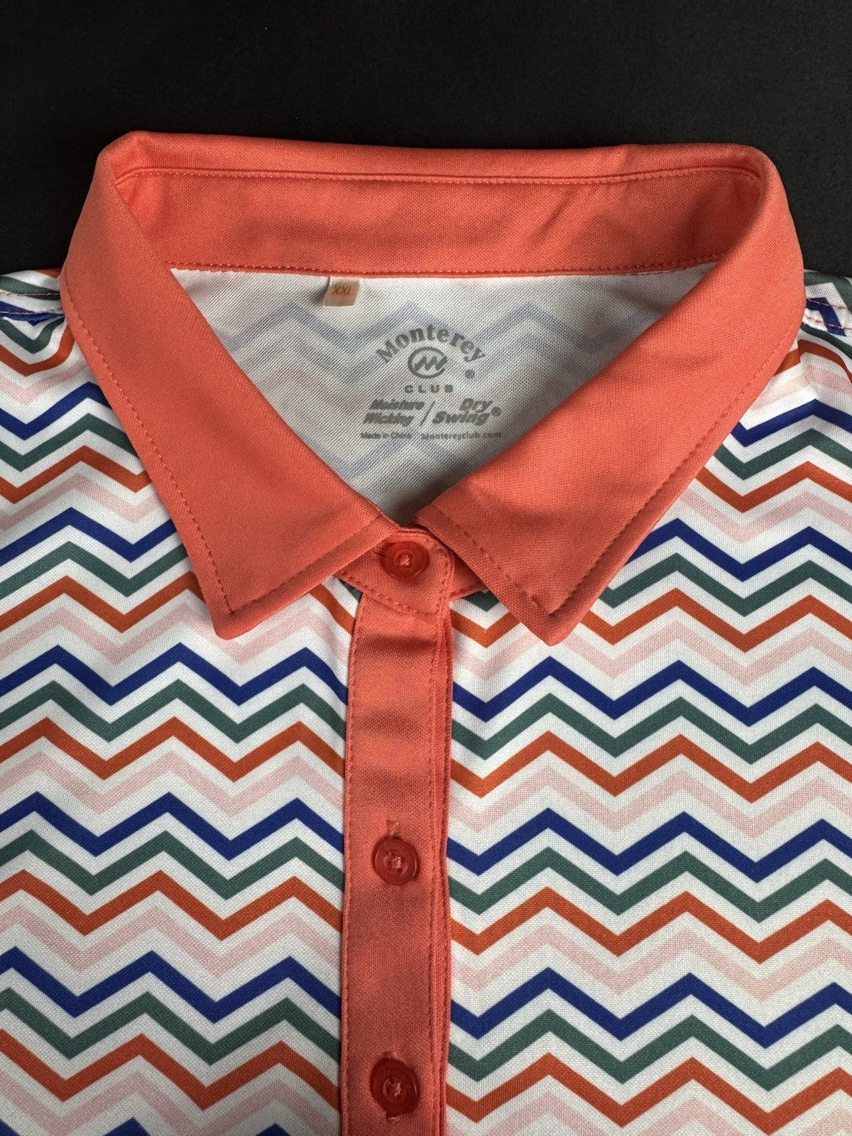 $80 Monterey Club Women's Golf Shirt Sz 2XL.    (B.174)