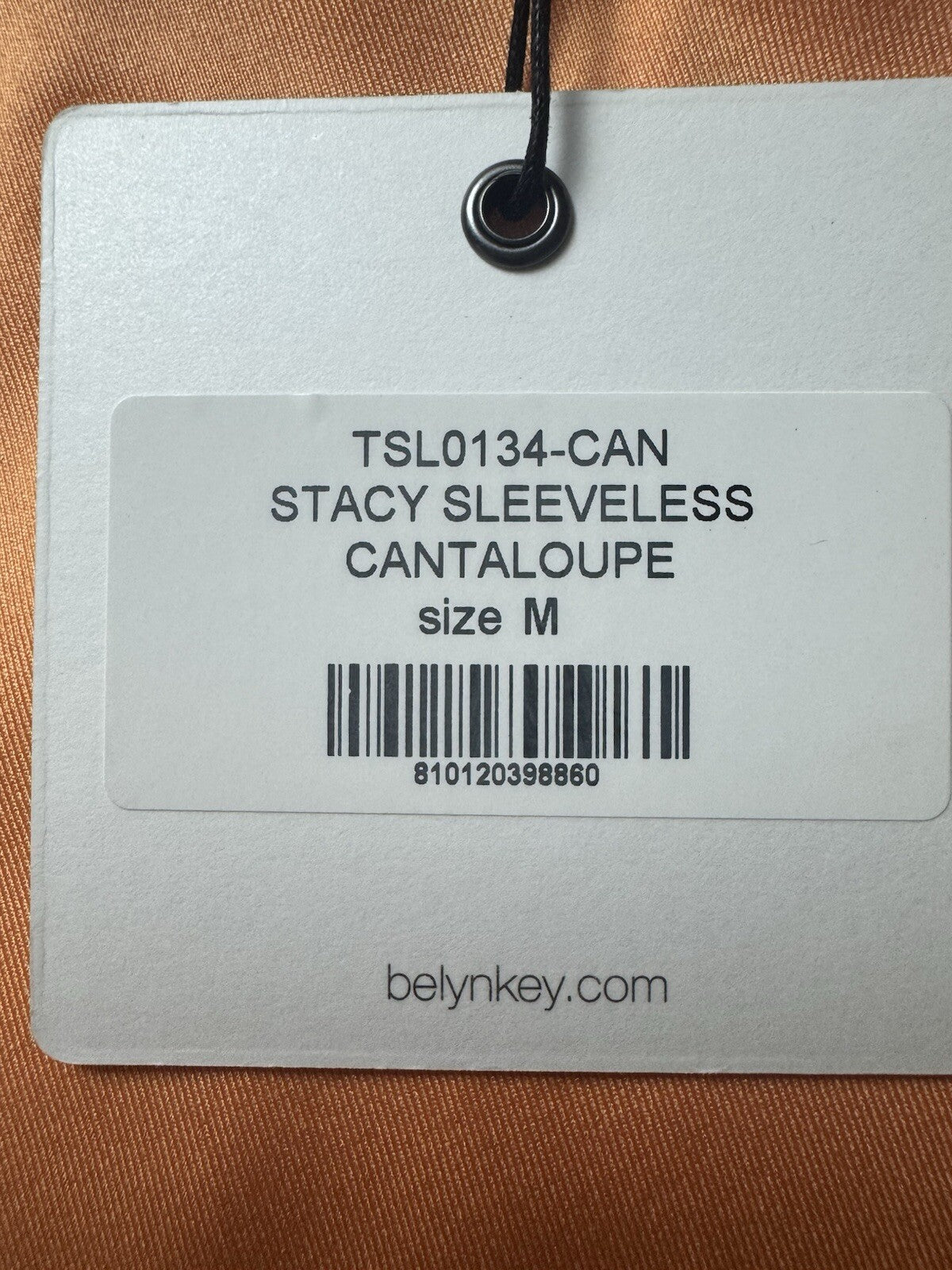 BELYN KEY Women’s Sleeveless Golf Shirt Sz M.    (B.134)