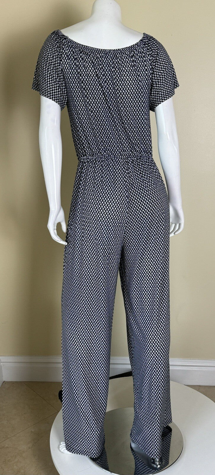 Exist Womens JumpSuit Size M Navy White (51)